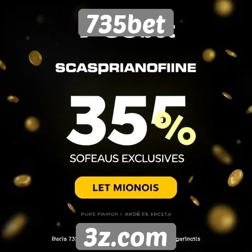 Ofertas promocionais disponíveis na 735bet